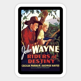 John_Wayne Sticker